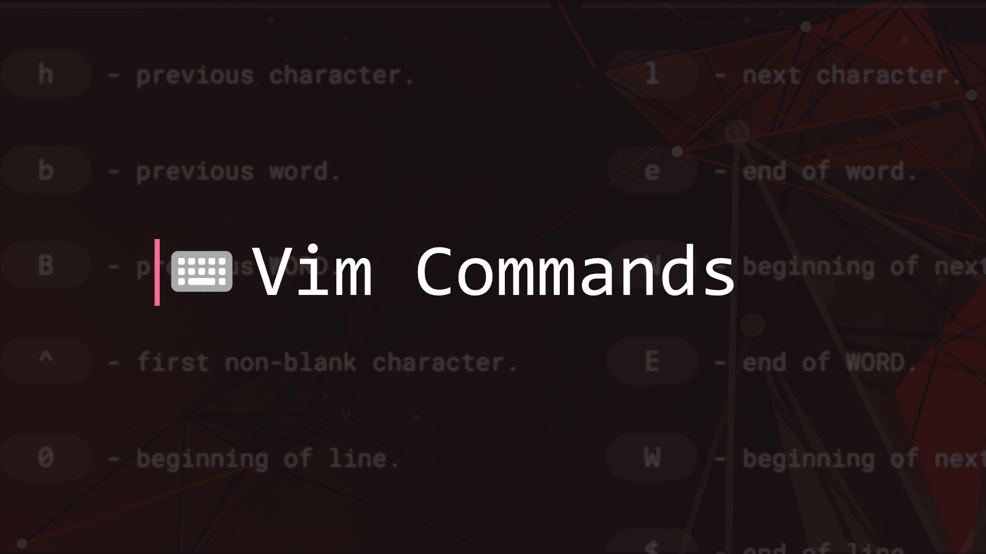 Vim Command Cheat Sheet